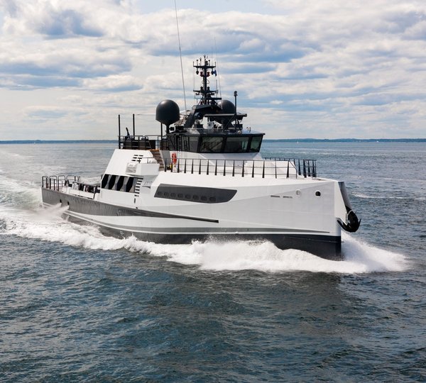 damen sea axe yacht support vessel